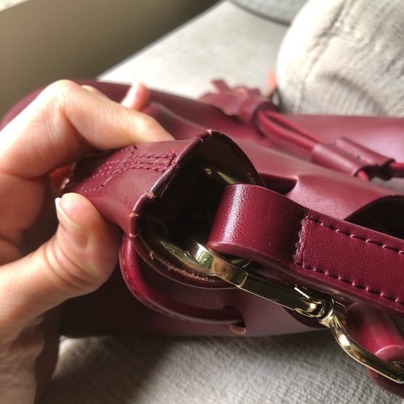 KC Jagger crossbody ox-blood colored bag!❤️ - Picture 5 of 7